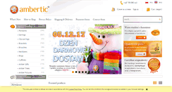 Desktop Screenshot of ambertic.pl